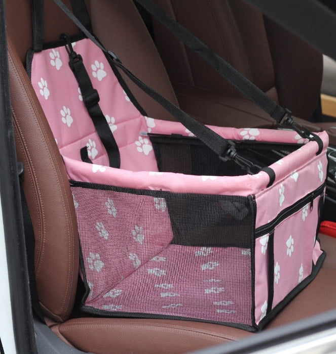 Furr Baby Gifts Dog Safety Mesh Travel Carrier Basket