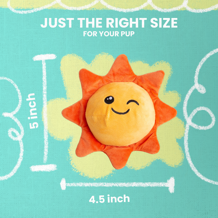 SnugArooz Sweet Sunshine Plush Dog Toy