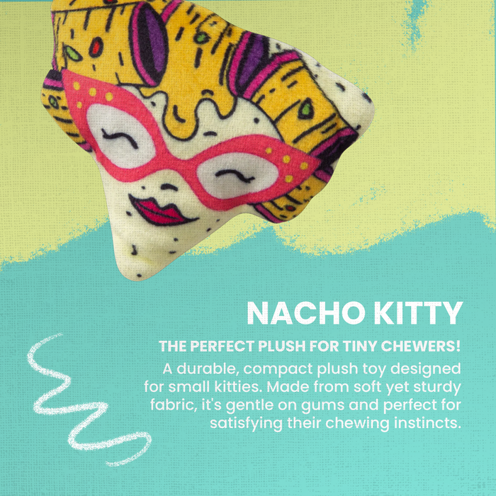 SnugArooz Nacho Kitty with Catnip Cat Toy