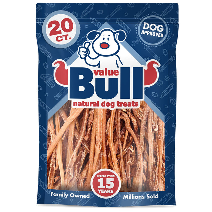Value Pet Supplies ValueBull Lamb Pizzle Sticks, 20 Count