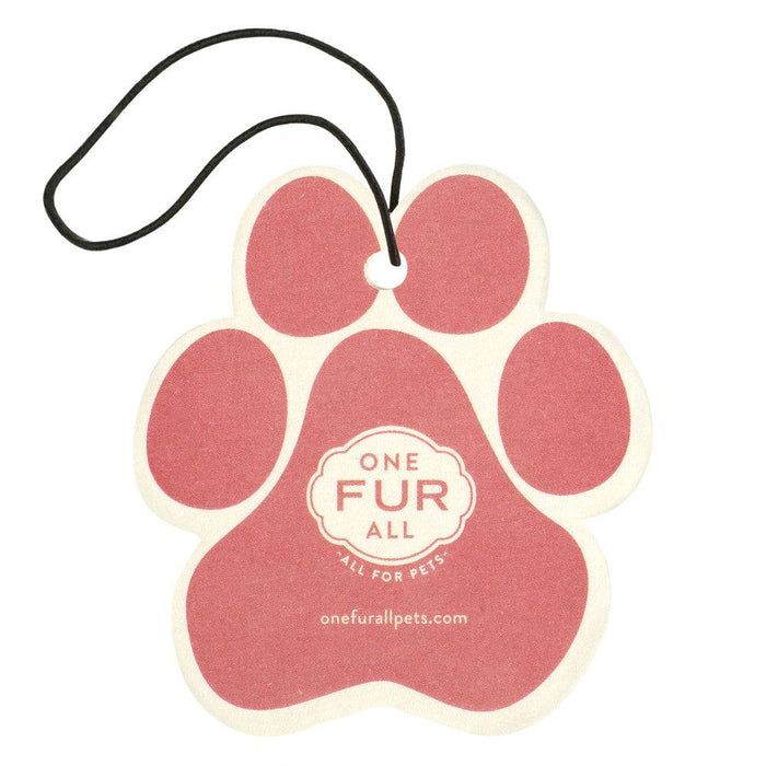 One Fur All Vanilla Creme Brulee Car Air Freshener