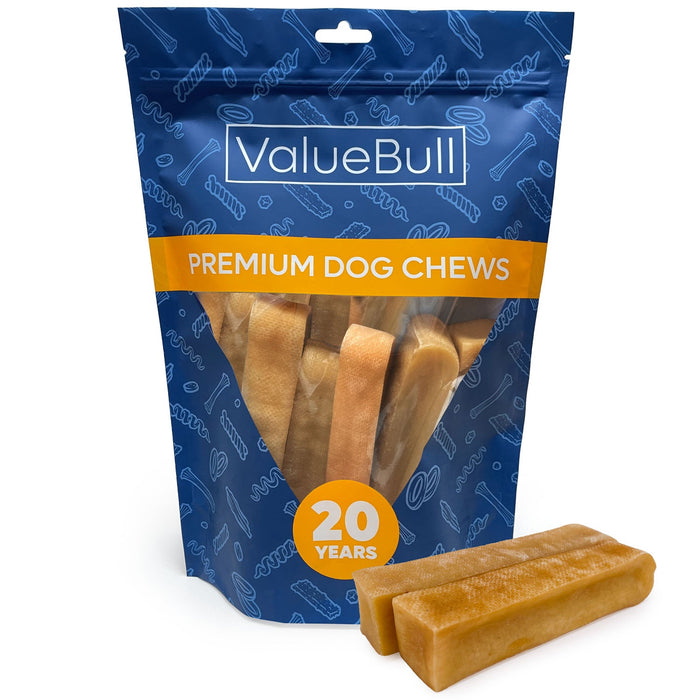 Value Pet Supplies ValueBull Himalayan Yak Cheese Dog Chews, Extra Large - 10 ct