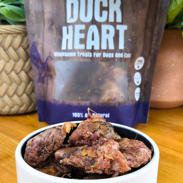 Shepherd Boy Farms Freeze-Dried Duck Hearts 3oz - 2 - Image 4