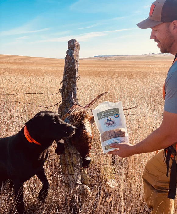 Maiden Montana Freeze Dried Beef Liver Treats 12oz