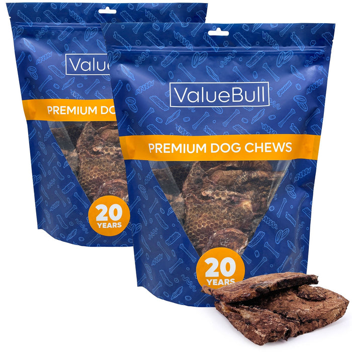 Value Pet Supplies ValueBull Beef Lung Wafers, Premium - 4 lbs