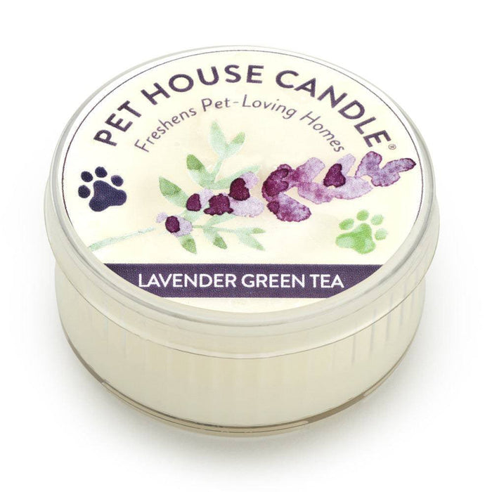 One Fur All Lavender Green Tea Mini Candle