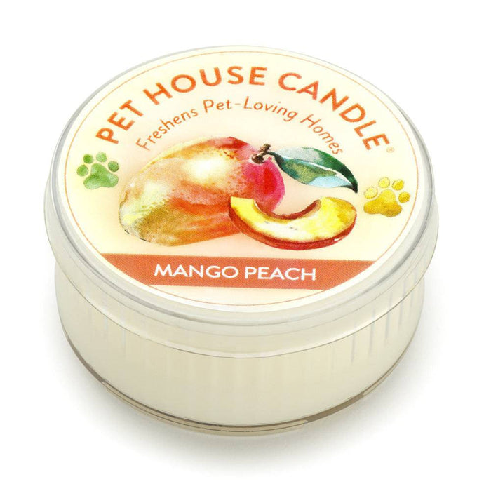 One Fur All Mango Peach Mini Candle