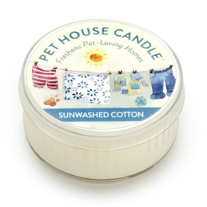 One Fur All Sunwashed Cotton Mini Candle