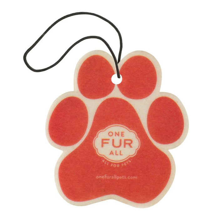 One Fur All Ruby Red Grapefruit Car Air Freshener