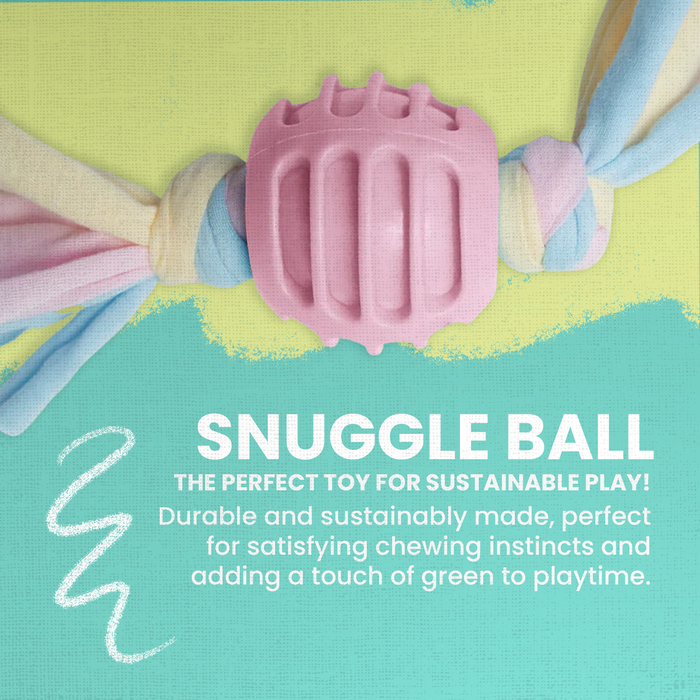 SnugArooz Snuggle Ball Rope Dog Toy