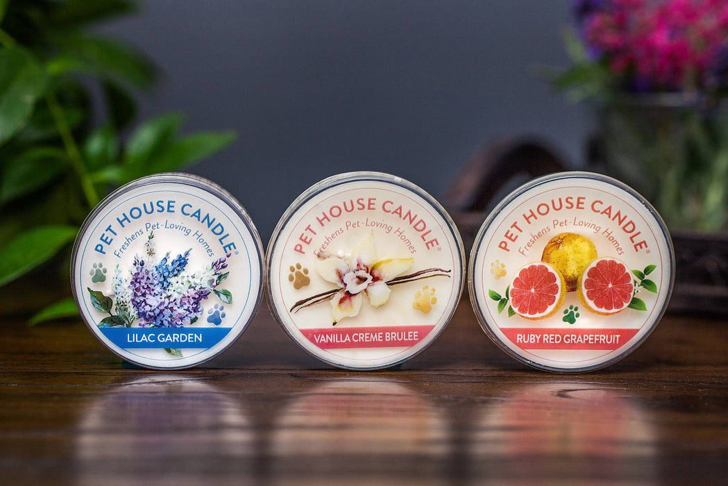 One Fur All Vanilla Creme Brulee Mini Candle