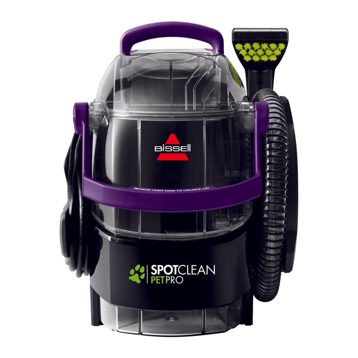 BISSELL SpotClean Pet Pro Portable Carpet Cleaner, Grapevine Purple, Black, Large