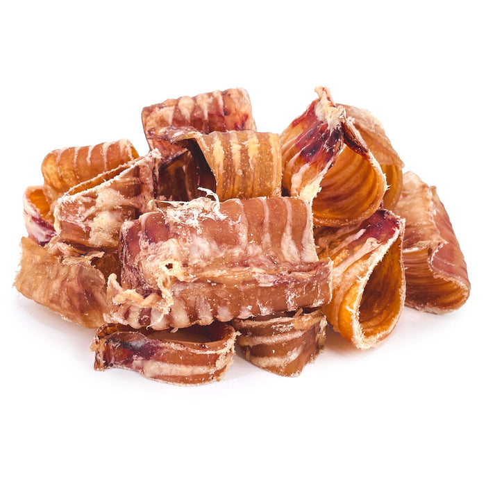 Value Pet Supplies ValueBull Beef Trachea Bites, Premium - 1 lb