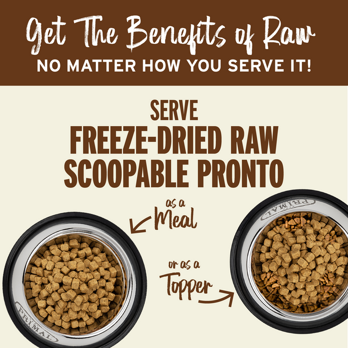 Primal Pet Foods Puppy Formula Freeze-Dried Pronto Dog Food - 4 - Image 12