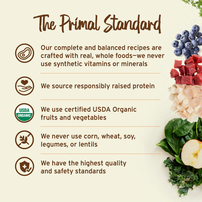 Primal Pet Foods Duck made with Turkey & Fish Formula Freeze-Dried Raw Nuggets Dog Food - 3 - Image 11