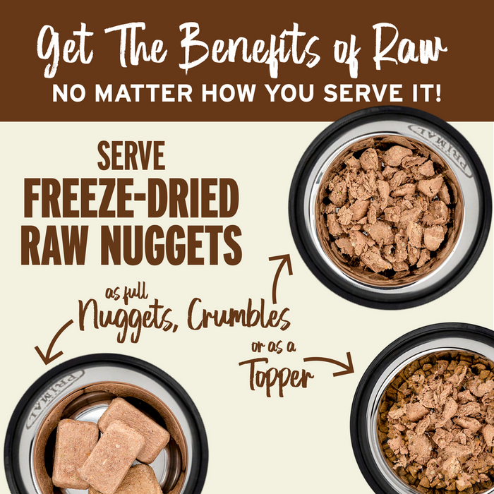 Primal Pet Foods Turkey & Sardine Formula Freeze-Dried Raw Nuggets Dog Food - 5 - Image 12