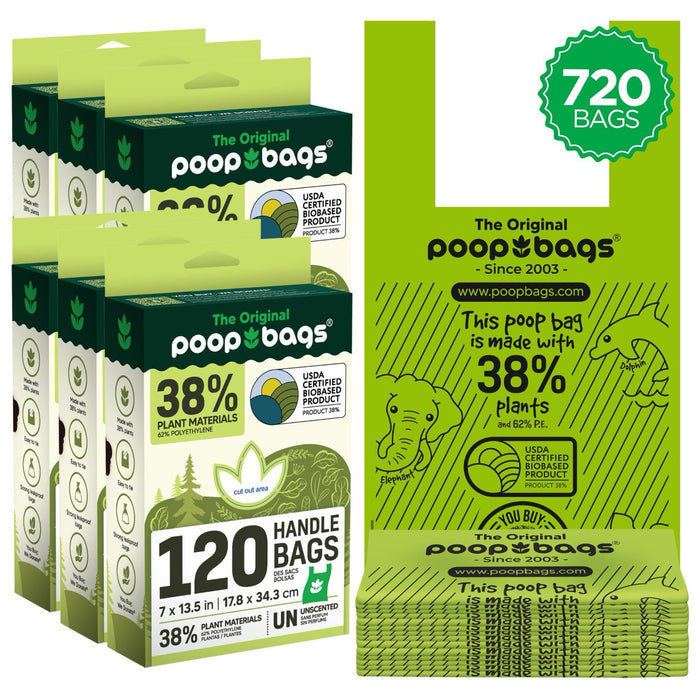 The Original Poop Bags Handle Tie Poop Bags