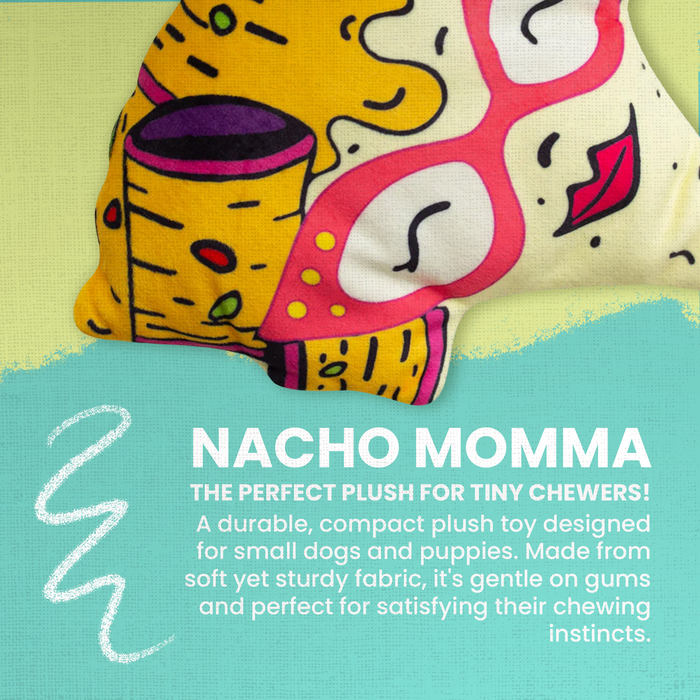 SnugArooz Nacho Momma Plush Dog Toy