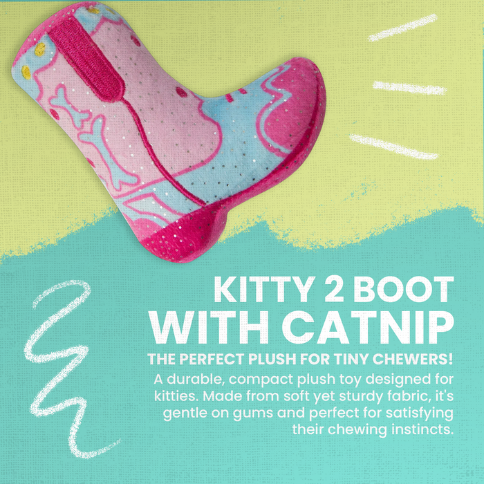 SnugArooz Kitty 2 Boot with Catnip  Cat Toy