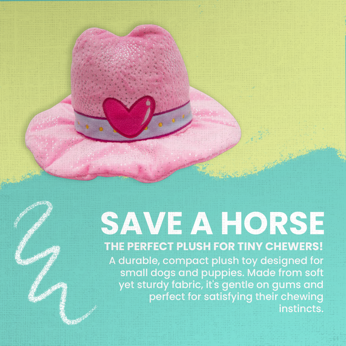 SnugArooz Save a Horse Plush Dog Toy
