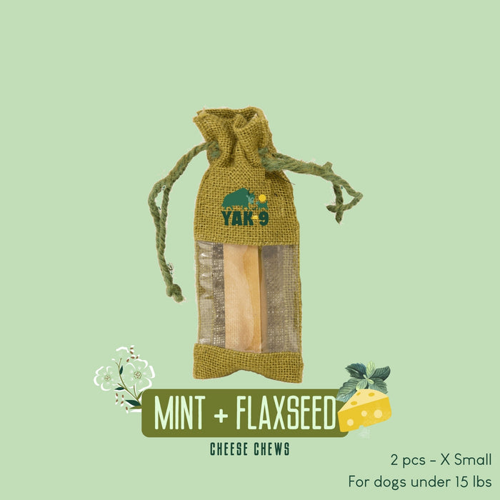 Yak9 Chews Flaxseed & Mint Cheese Chews for Dogs - 4 - Image 25