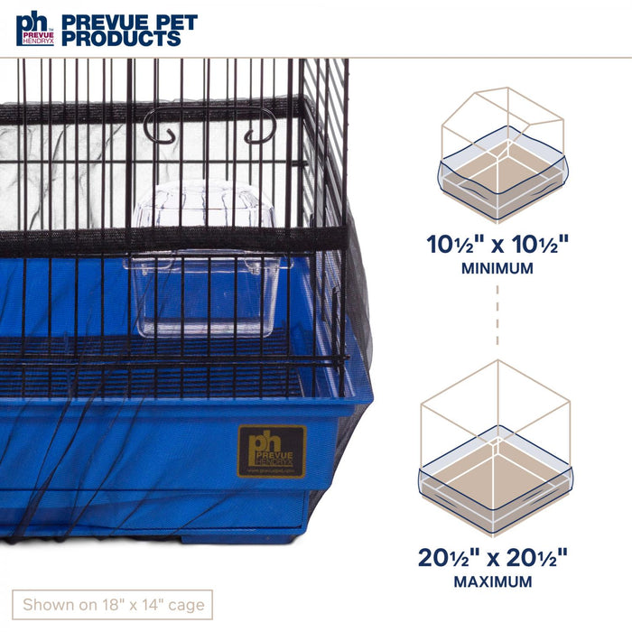 Prevue Pet Products Bird Cage Mesh Seed Catcher