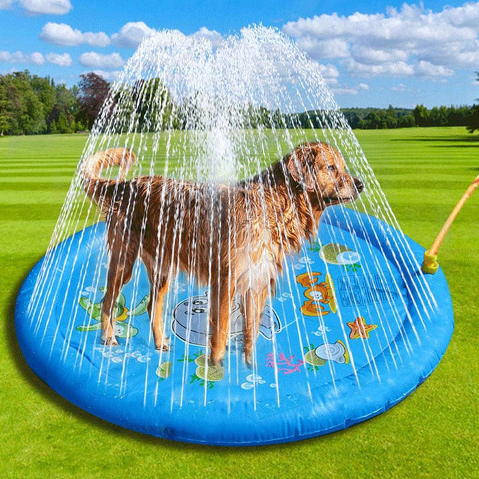 Furr Baby Gifts Pet Dog Sprinkler Pad Play Cooling Mat