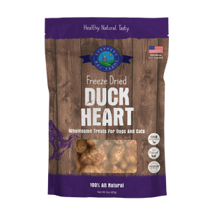 Shepherd Boy Farms Freeze-Dried Duck Hearts 3oz - Image 4
