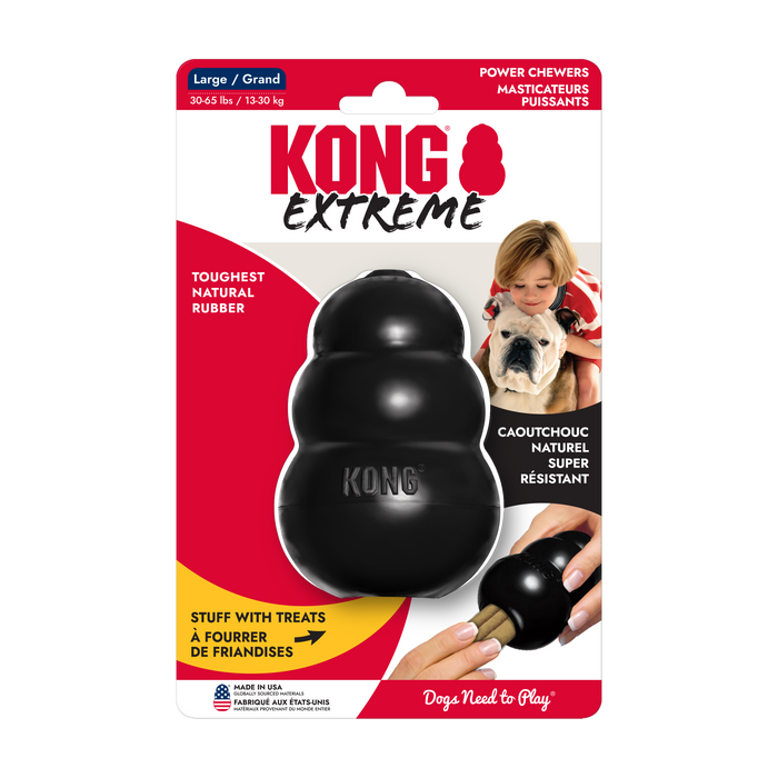 KONG Extreme Dog Toy Black LG - Image 14