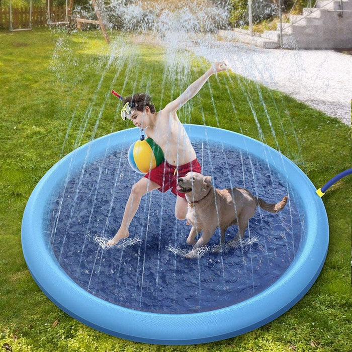 Furr Baby Gifts Pet Dog Sprinkler Pad Play Cooling Mat