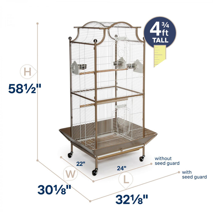 Prevue Pet Products Pagoda Cockatiel Bird Cage, Coco