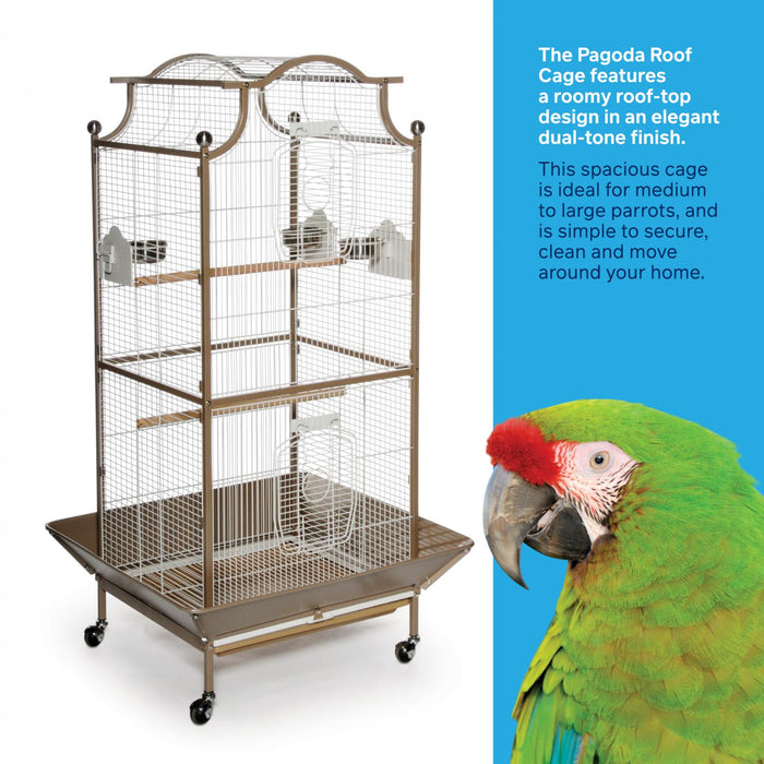 Prevue Pet Products Pagoda Cockatiel Bird Cage, Coco