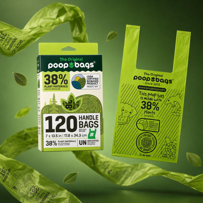 The Original Poop Bags Handle Tie Poop Bags
