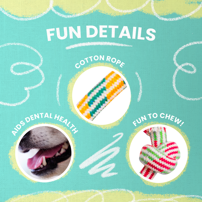 SnugArooz Puppy Fun Rope Toy for Dogs