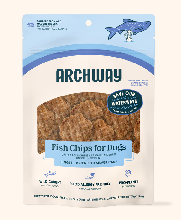 Archway Silver Carp Dog Treats 2.5 oz