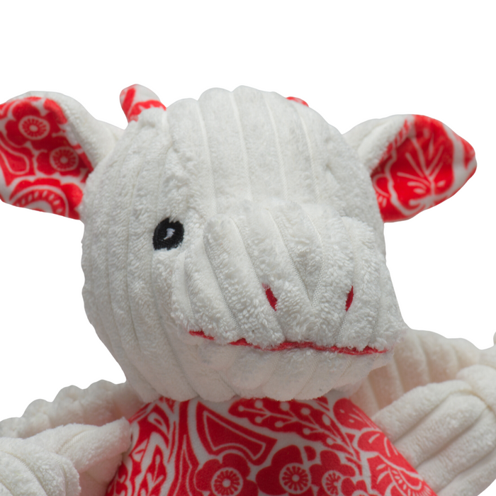 HuggleHounds Lucky Dragon Knottie® Plush Dog Toy