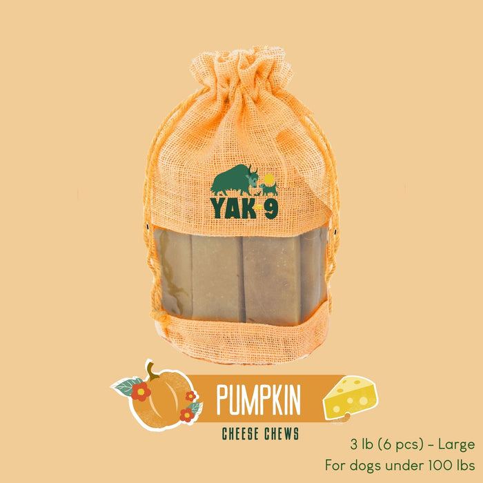 Yak9 Chews Pumpkin Cheese Chews for Dogs - 12 - Image 25