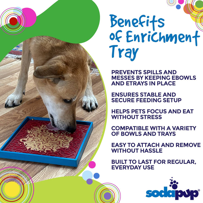 SodaPup Hold 'em Suction Cup Holder for eBowls, eTrays, and eMats