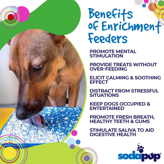 SodaPup Jigsaw Design eMat Enrichment Lick Mat