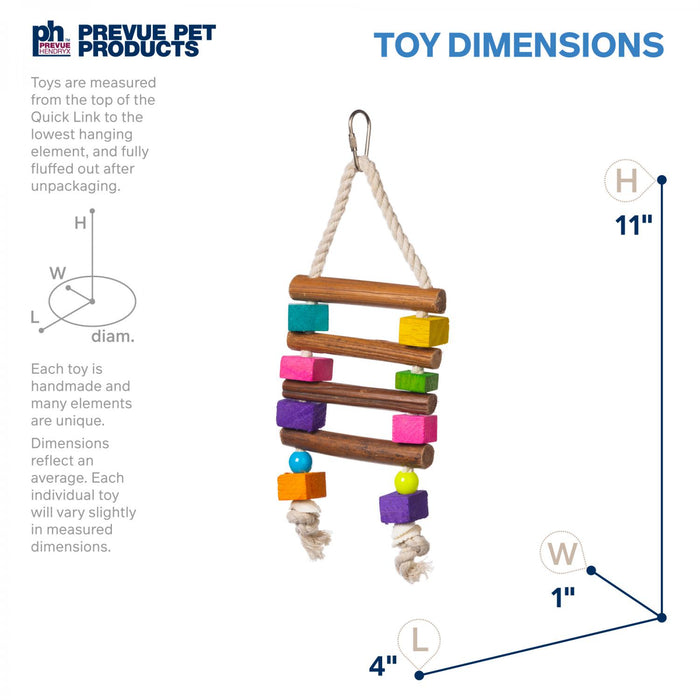Prevue Pet Products Bodacious Bites Chow Bird Toy, Multi-Colored
