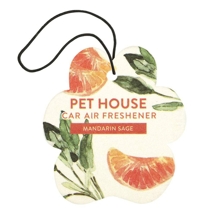 One Fur All Mandarin Sage Car Air Freshener