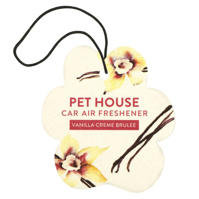 One Fur All Vanilla Creme Brulee Car Air Freshener