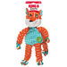KONG Floppy Knots Fox Dog Toy Multi-Color MD/LG - 1 - Image 5