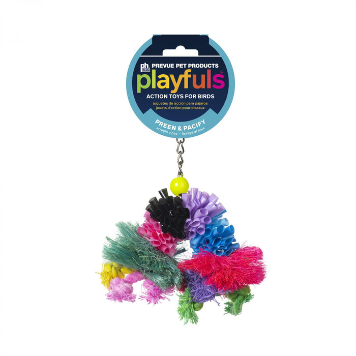 Prevue Pet Products Playfuls Over the Rainbow Bird Toy