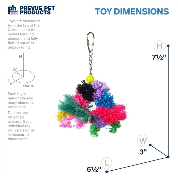 Prevue Pet Products Playfuls Over the Rainbow Bird Toy