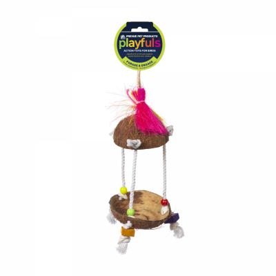 Prevue Pet Products Playfuls Tiki Hut Bird Toy