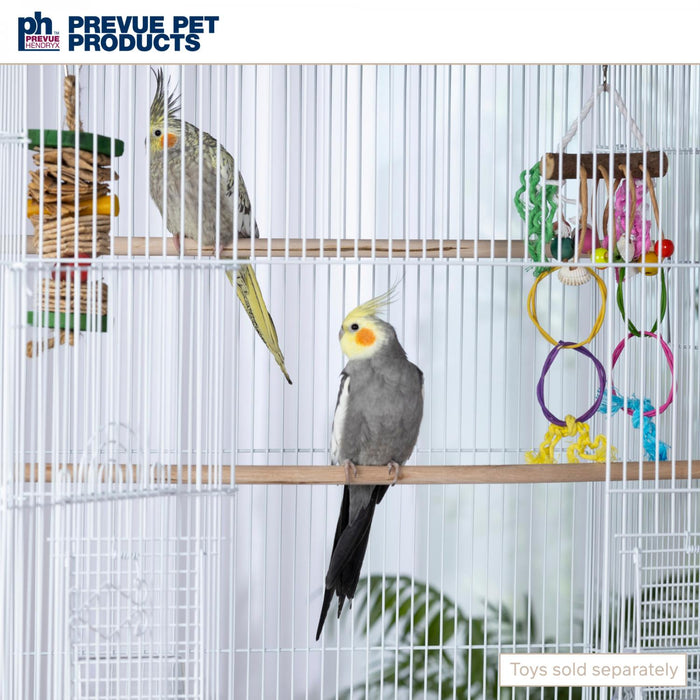 Prevue Pet Products Keet/Tiel Square Roof Bird Cage