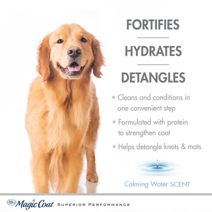 Four Paws Magic Coat Cleans & Conditions Dog 2 in 1 Shampoo and Conditioner 16 Ounce (1 Count)