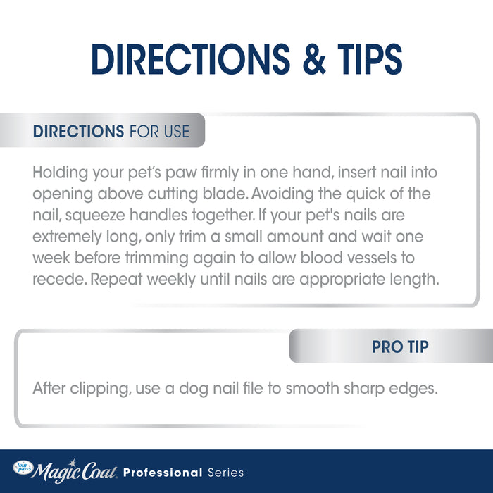 Four Paws Magic Coat Professional Series Non-Slip Grip Nail Clipper for Dogs