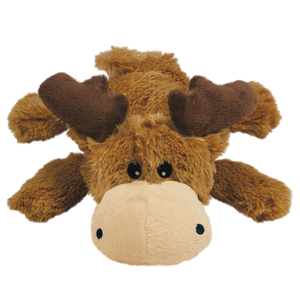 KONG Cozie Marvin Moose Plush Dog Toy Brown SM - Image 5